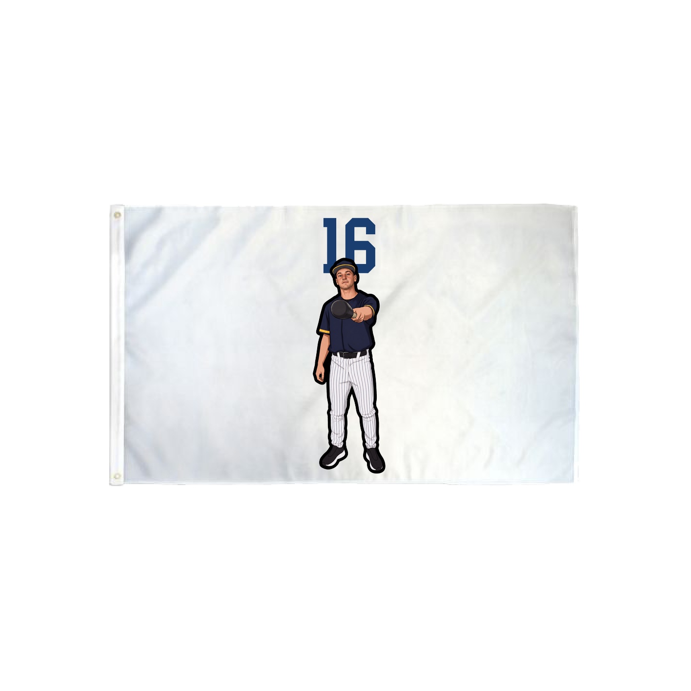 3x5 Flag — Number Top in Classic