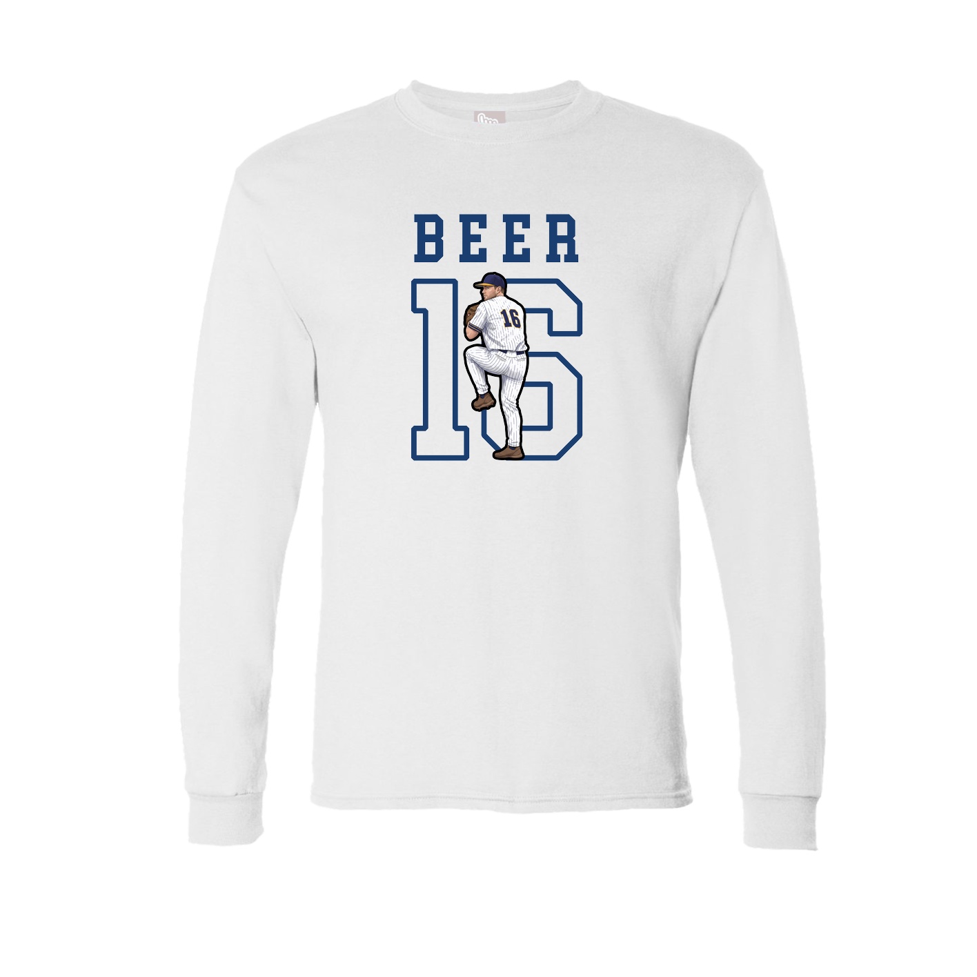 Long Sleeve Tee — Shirsey in White