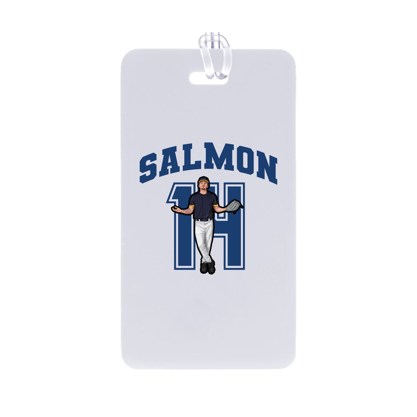 Bag Tag — Number in Classic