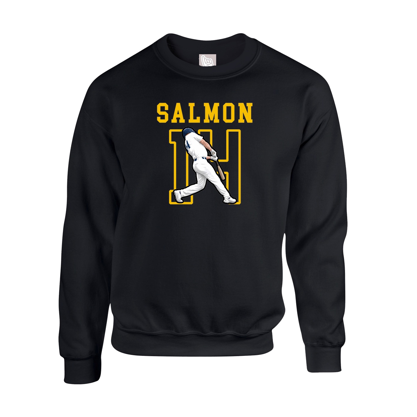 Fleece Crew — Shirsey in Black