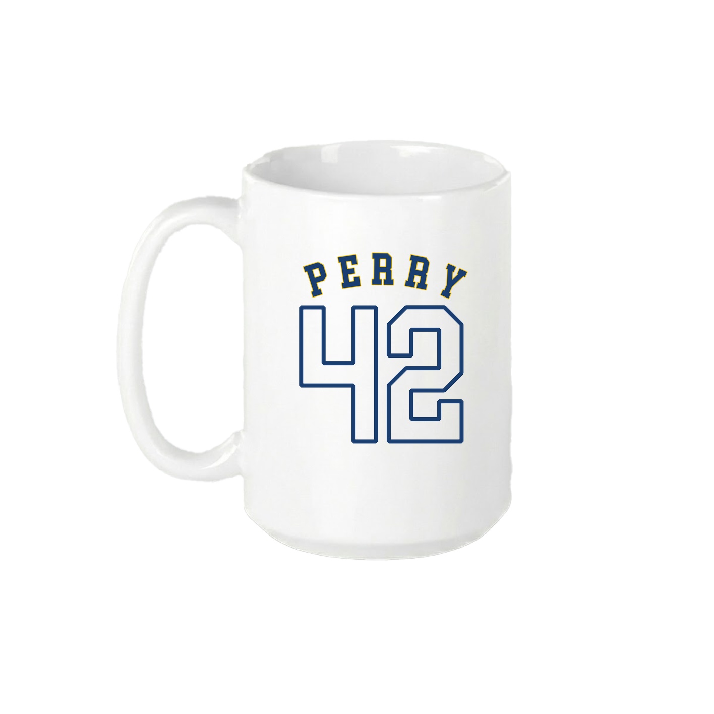 15oz Coffee Mug — Shirsey Arch in White