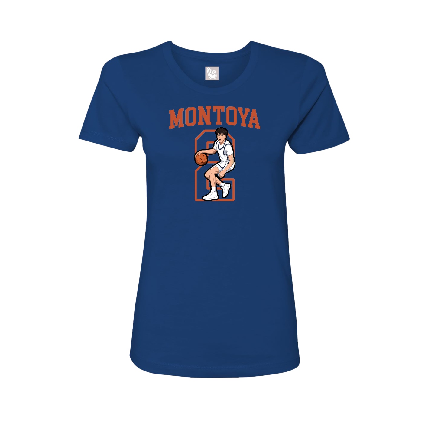 Fitted Women's Tee — Shirsey in Royal