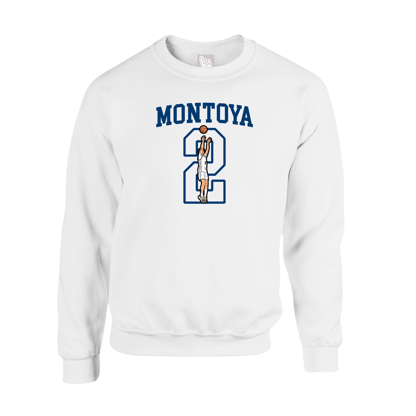 Fleece Crew — Shirsey in White