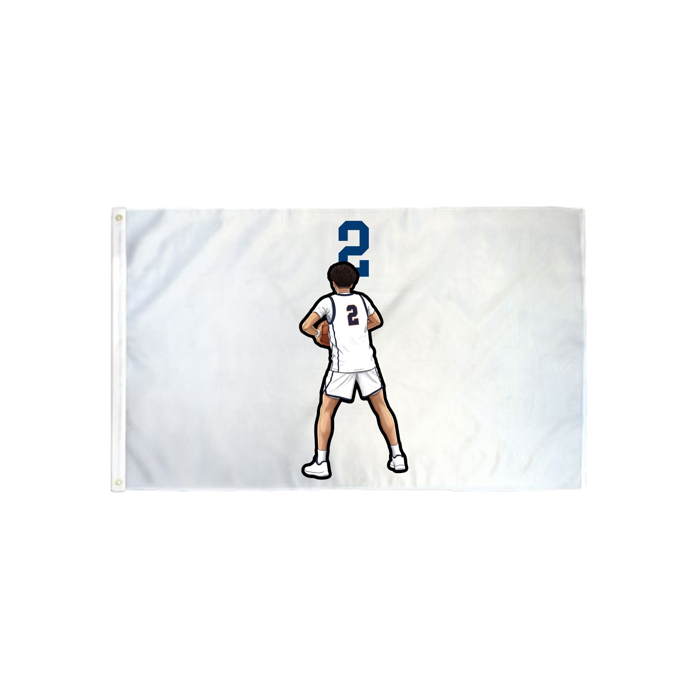 3x5 Flag — Number Top in Classic