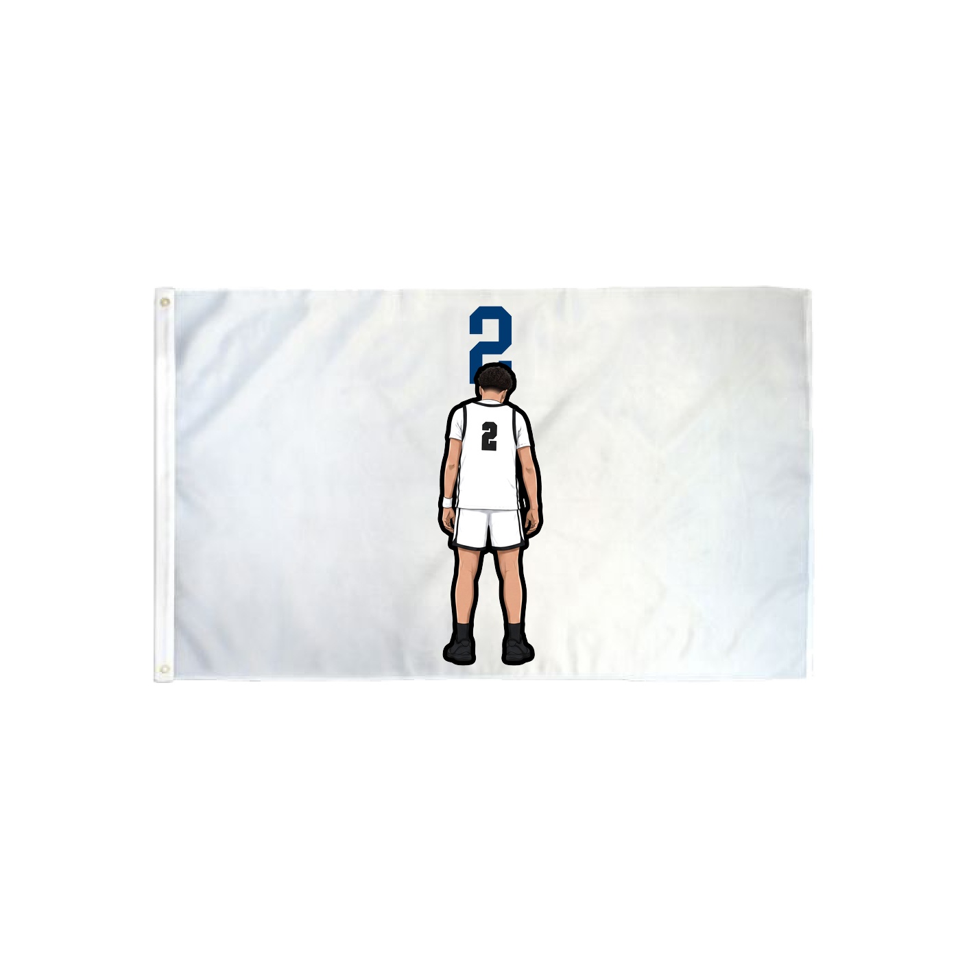 3x5 Flag — Number Top in Classic