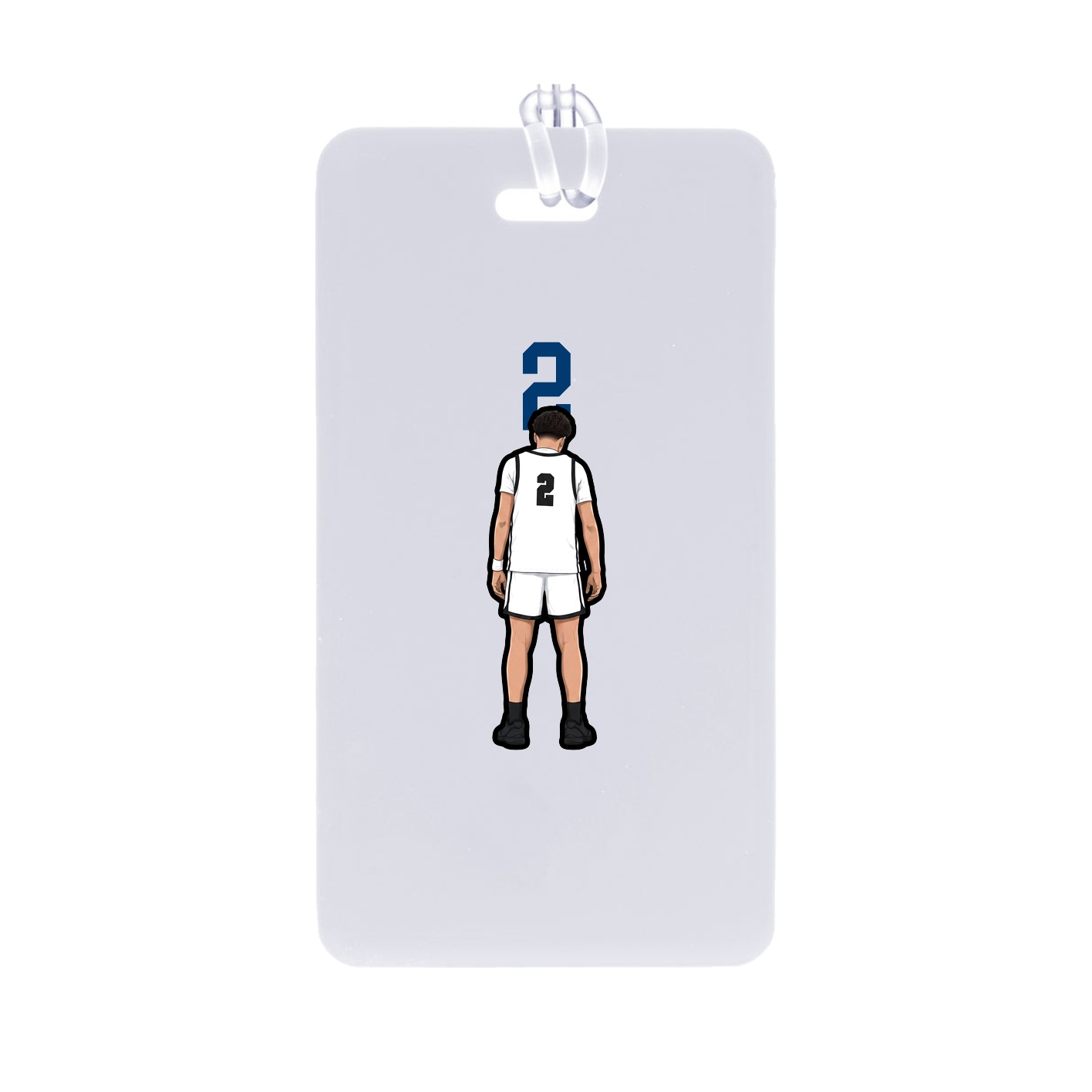 Bag Tag — Number Top in Classic