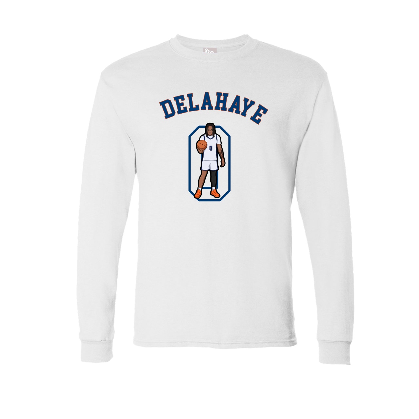 Long Sleeve Tee — Shirsey Arch in White