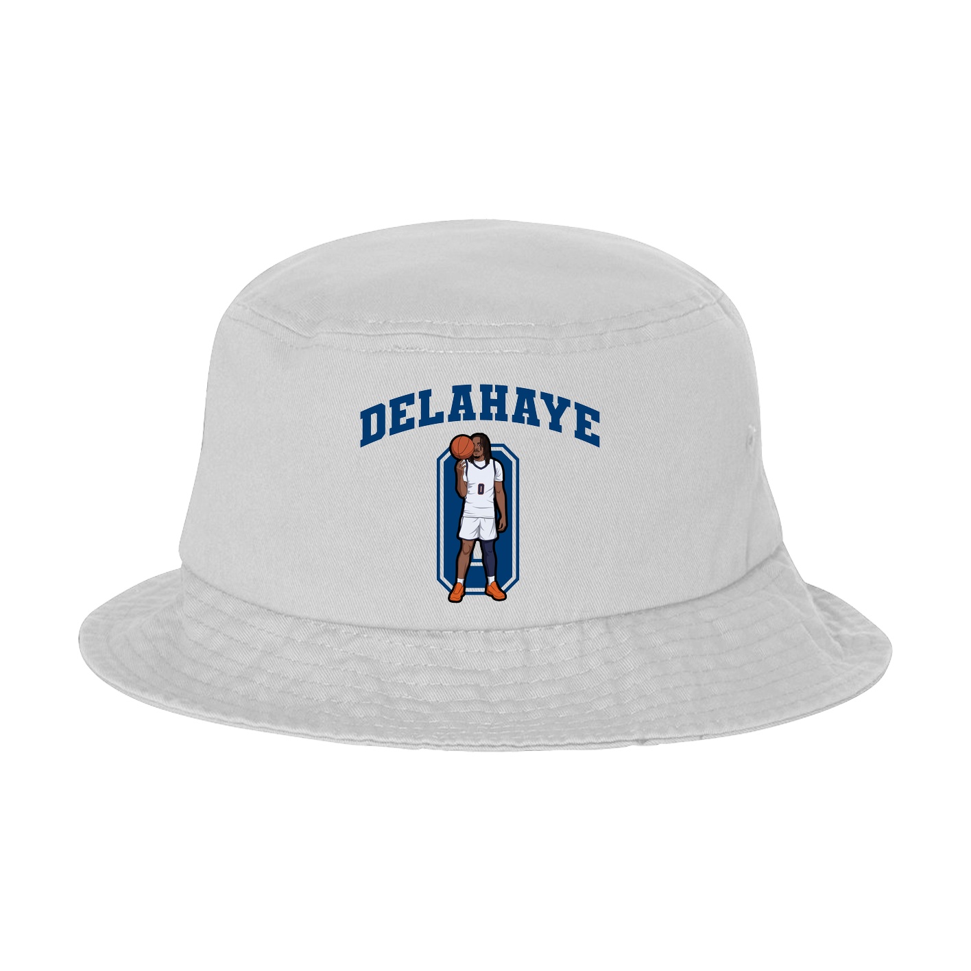 Bucket Cap — Number in White