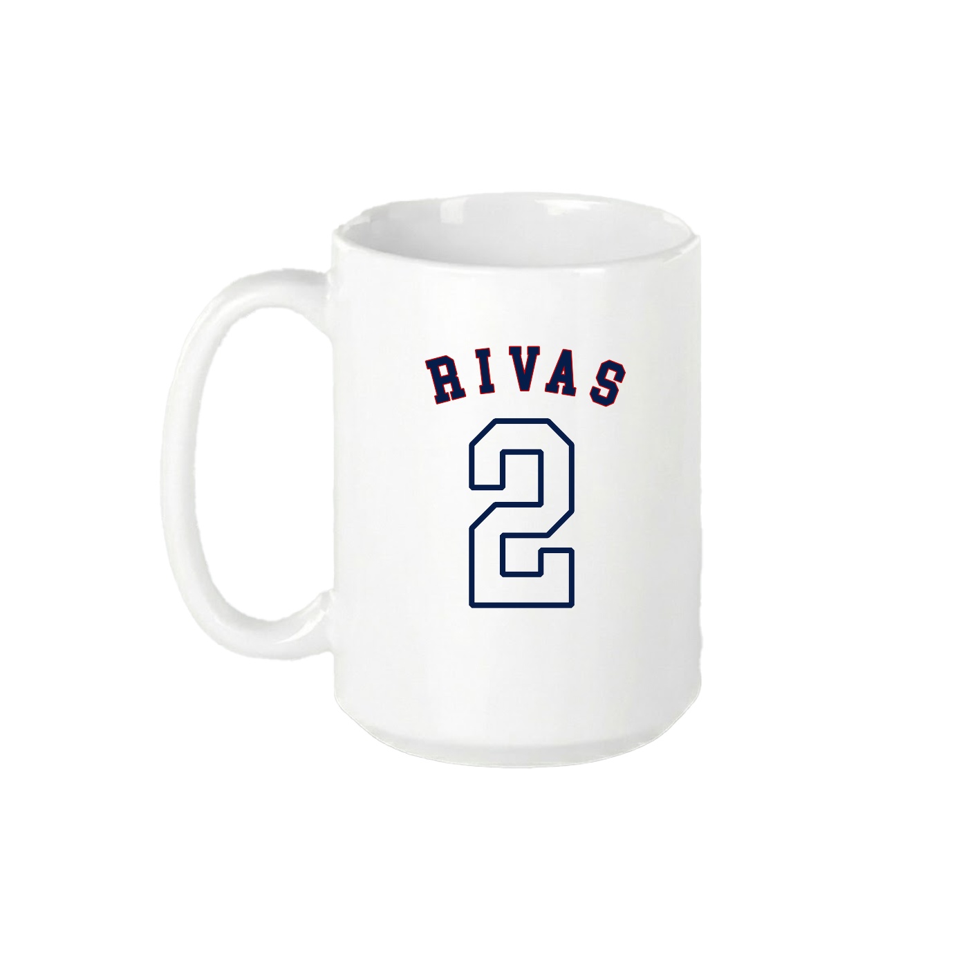 15oz Coffee Mug — Shirsey Arch in White