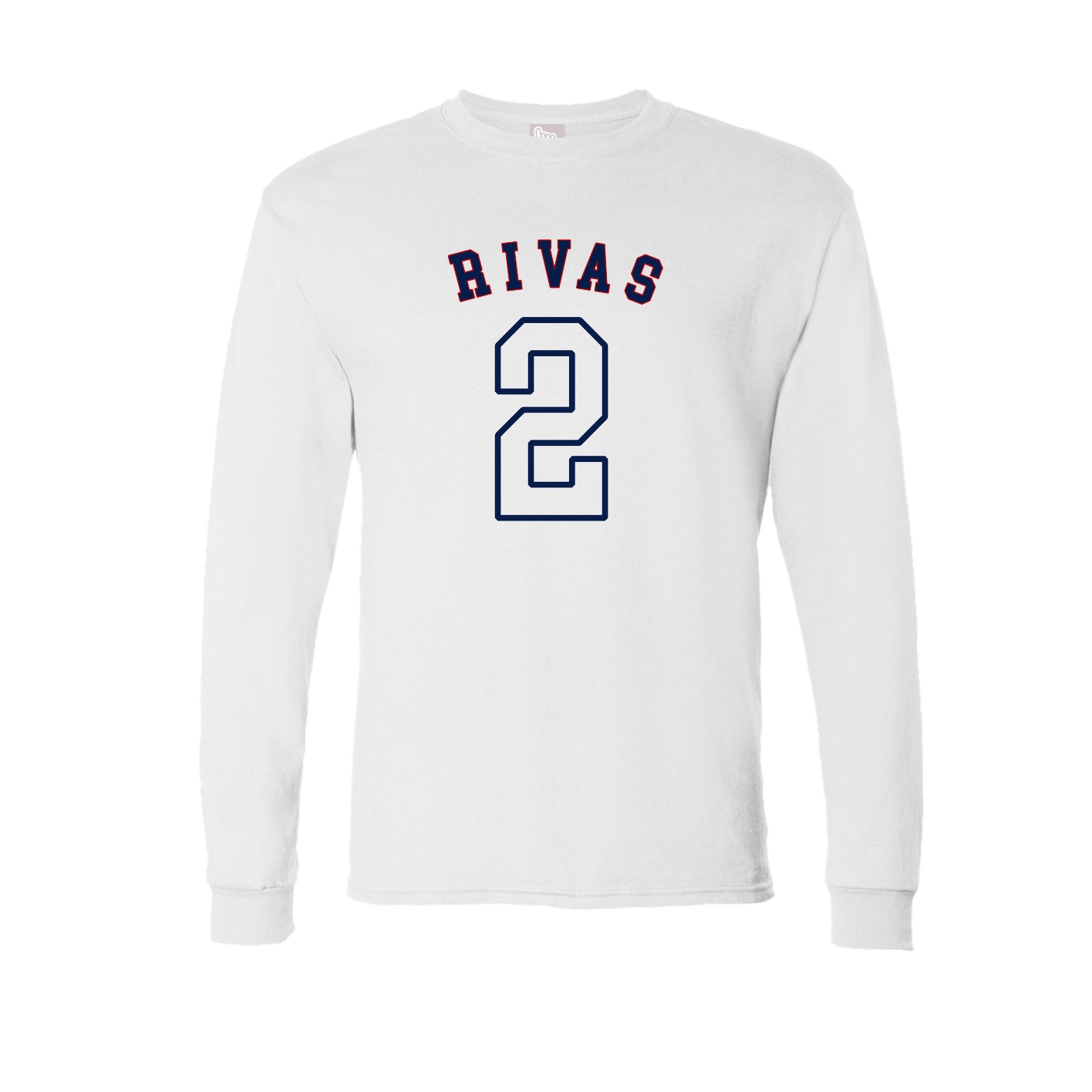 Long Sleeve Tee — Shirsey Arch in White