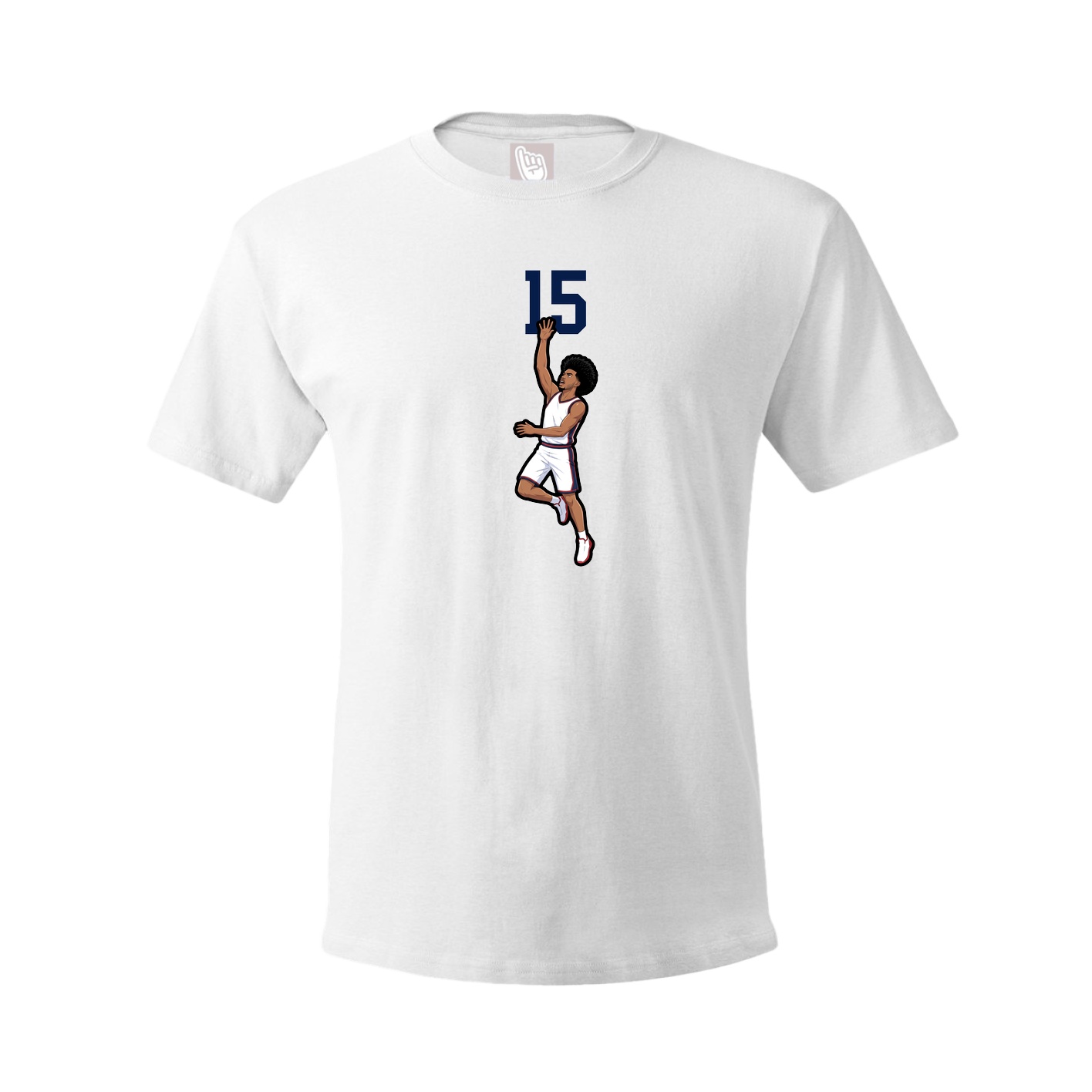 Tee — Number Top in White