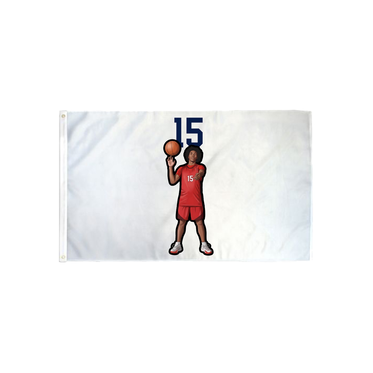 3x5 Flag — Number Top in Classic