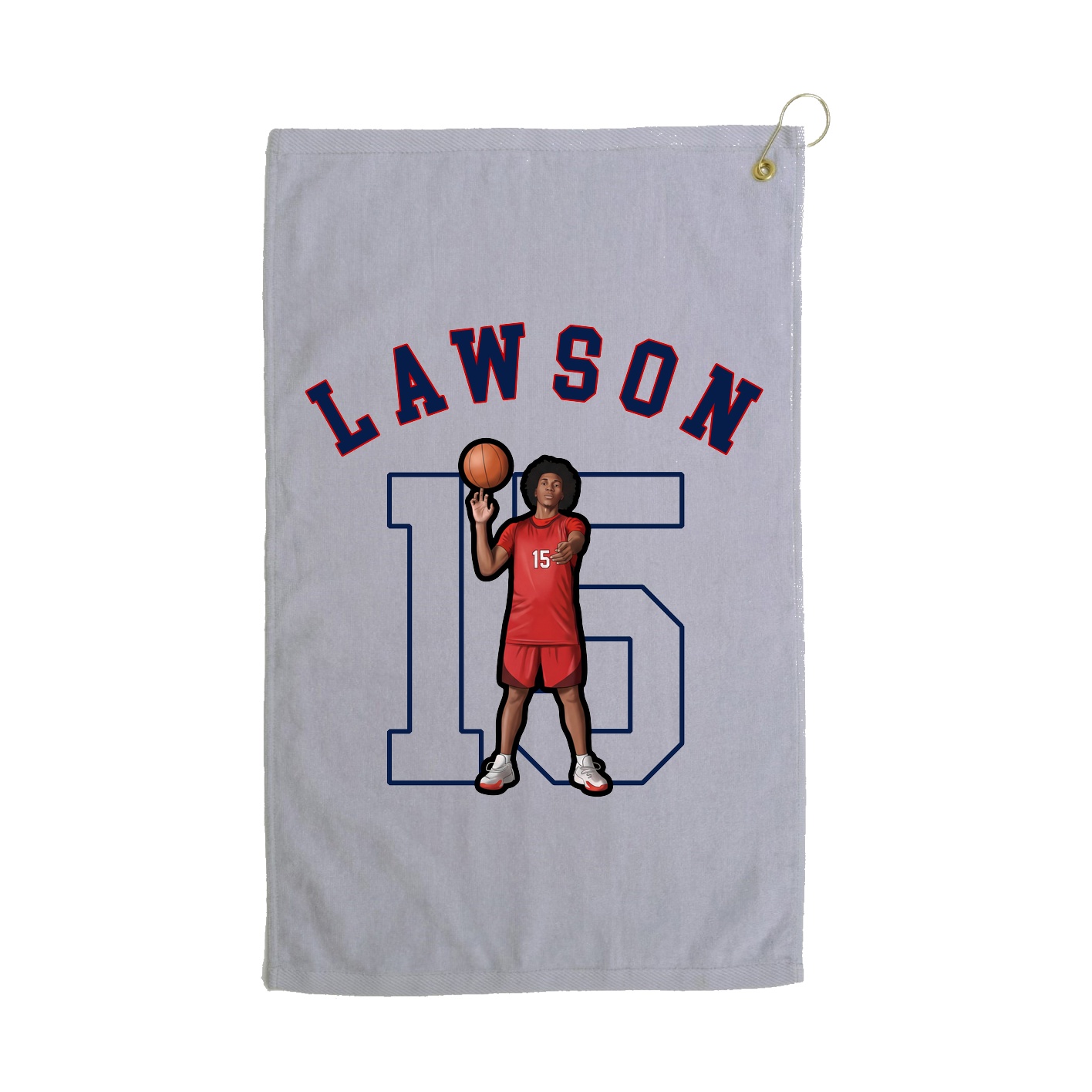 Golf Towel — Shirsey Arch in Grey