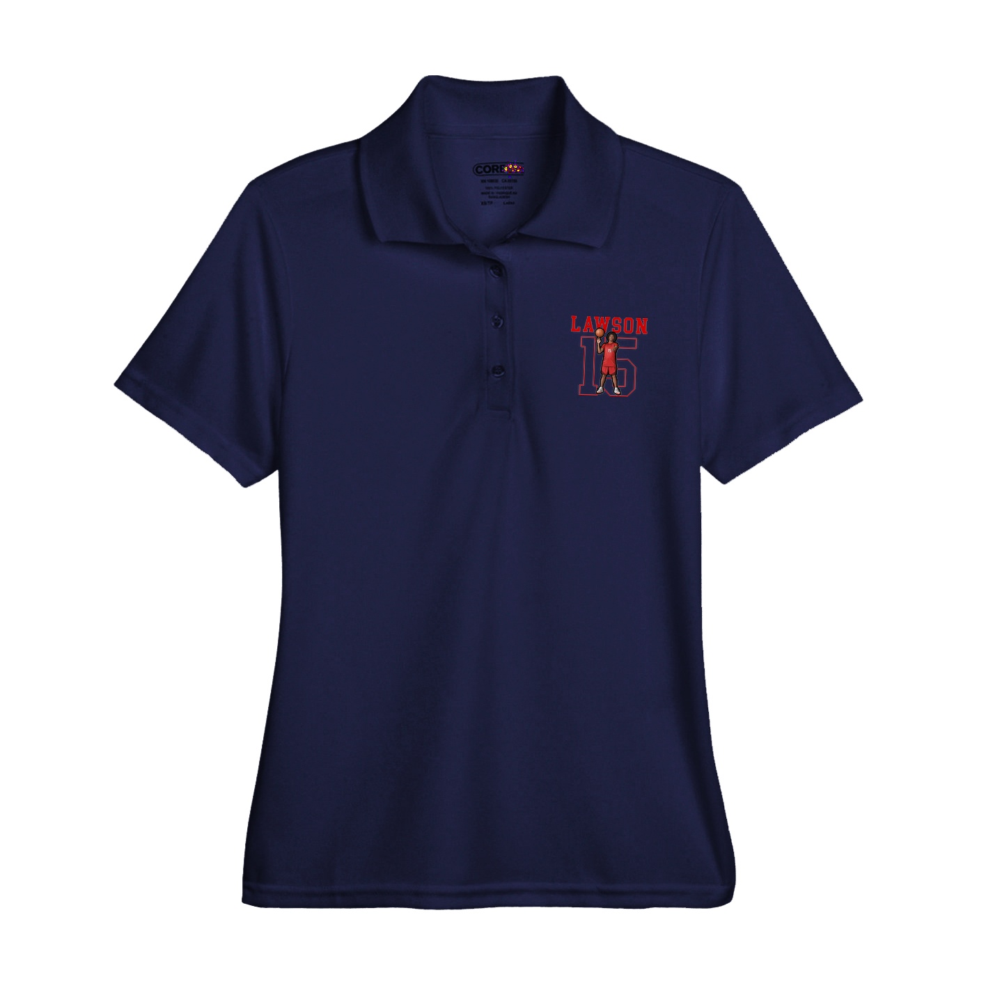 Womens Performance Polo — Shirsey in Navy