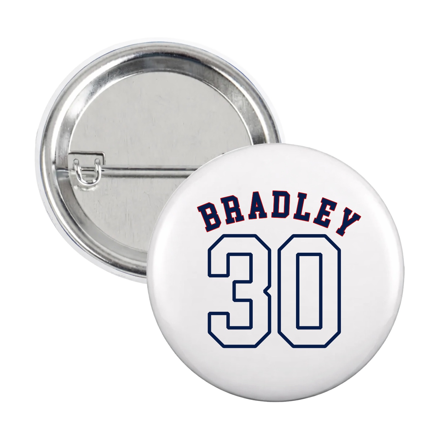Game Day Button — Shirsey Arch in White