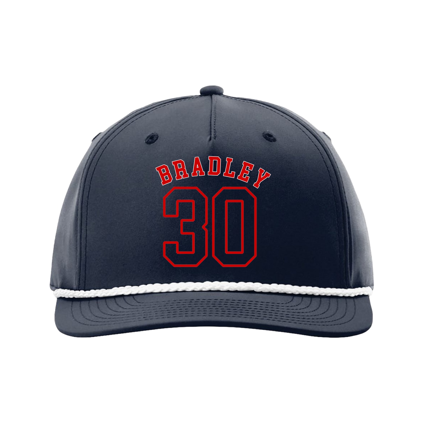 Five-Panel Classic Rope Cap — Shirsey Arch in Navy