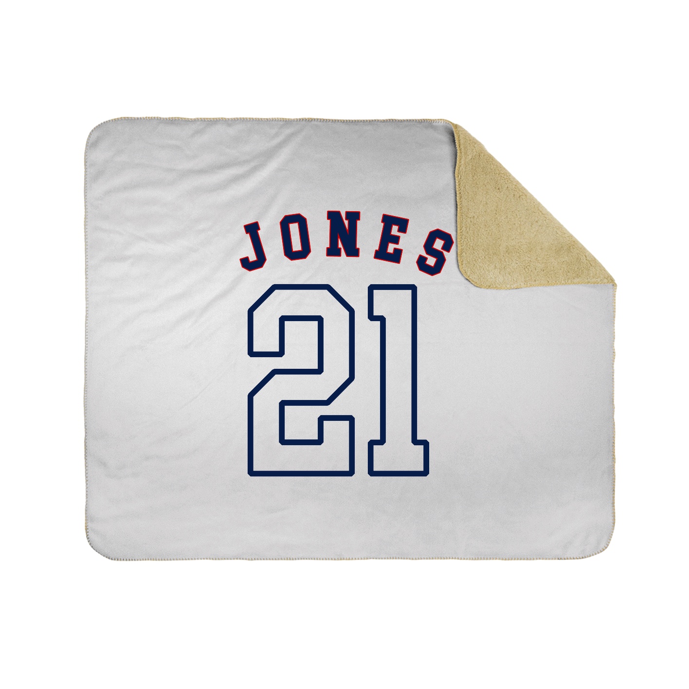 Throw Blanket — Shirsey Arch in White