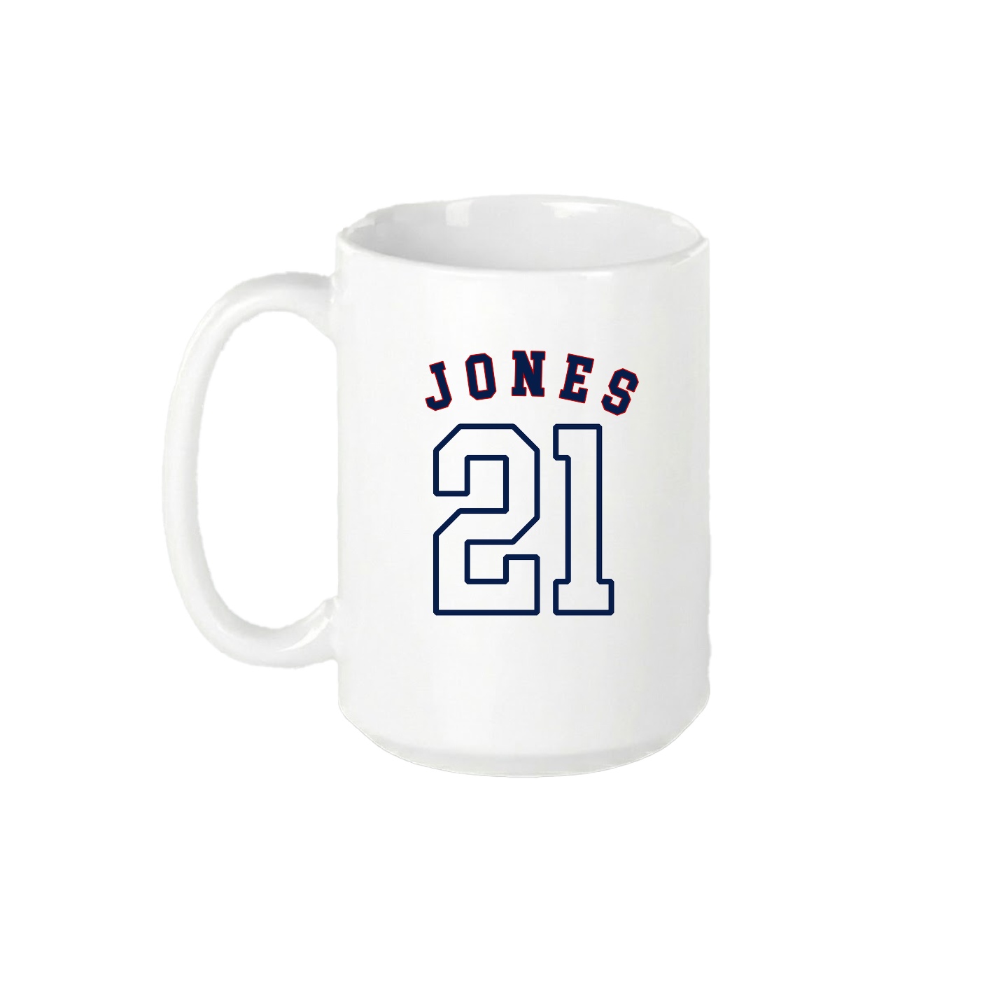 15oz Coffee Mug — Shirsey Arch in White