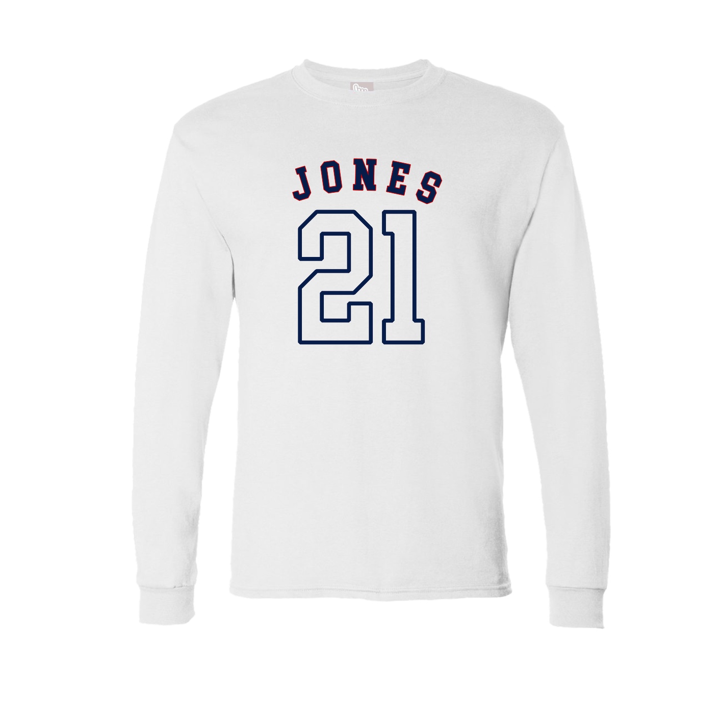 Long Sleeve Tee — Shirsey Arch in White