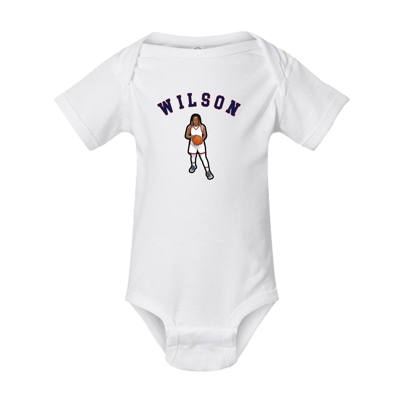 Baby Onesie — Shirsey Arch in White