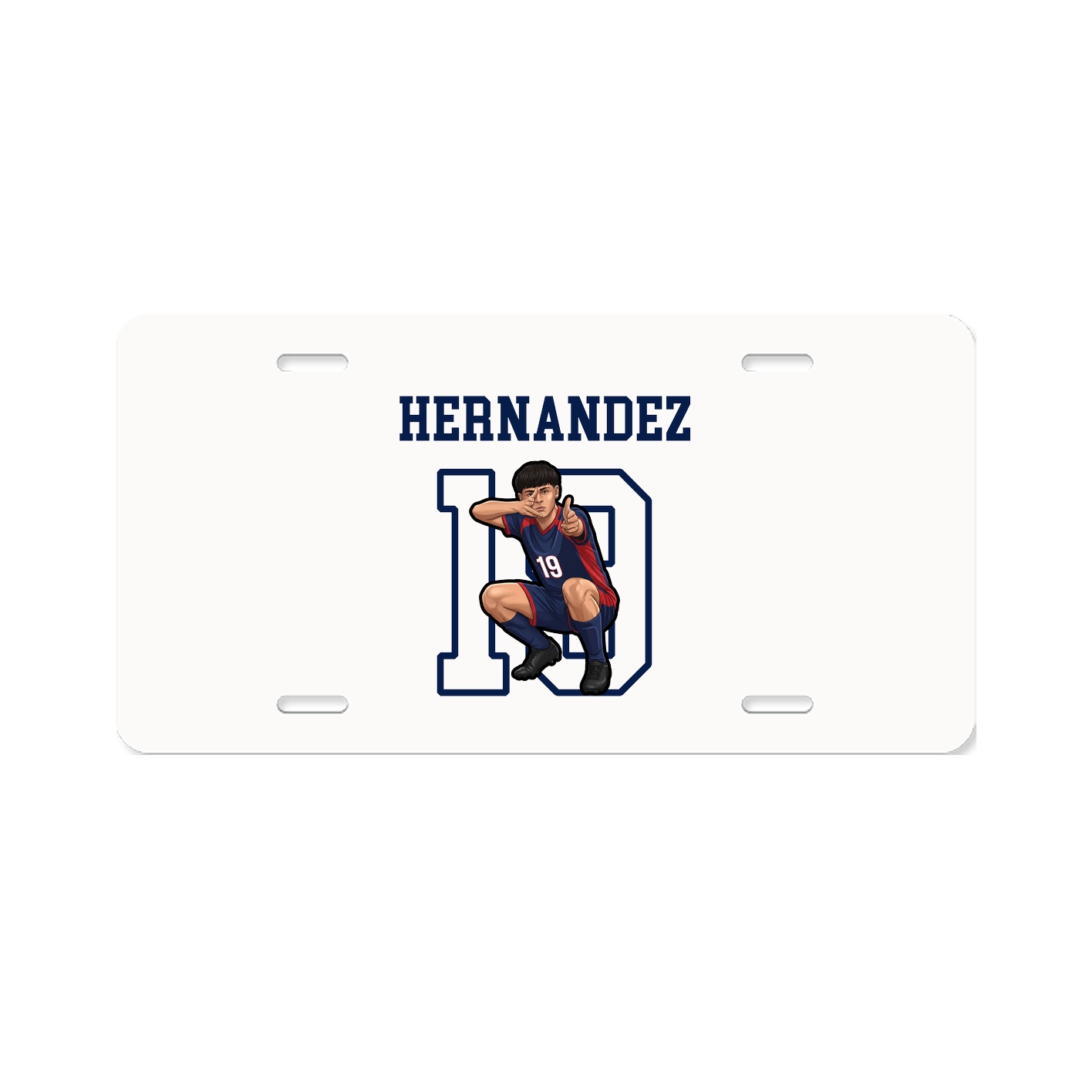 License Plate — Shirsey in Classic