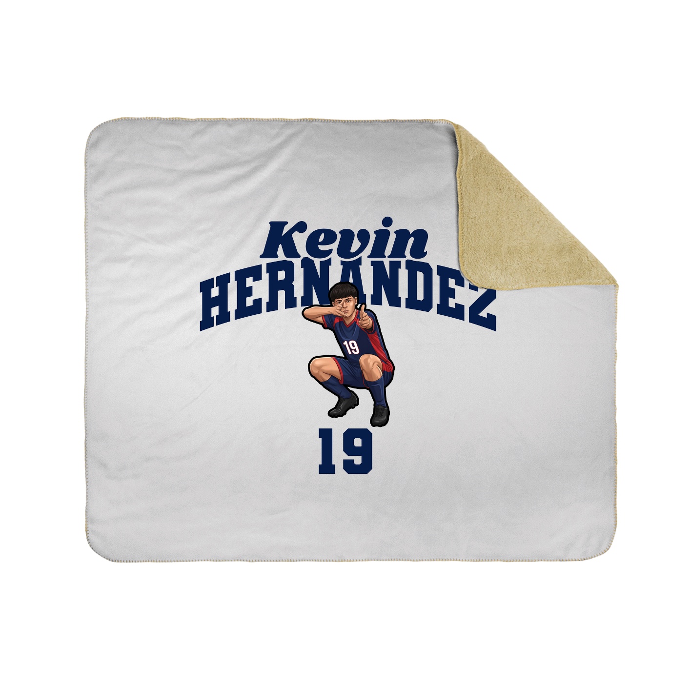Throw Blanket — Signature Arch in White