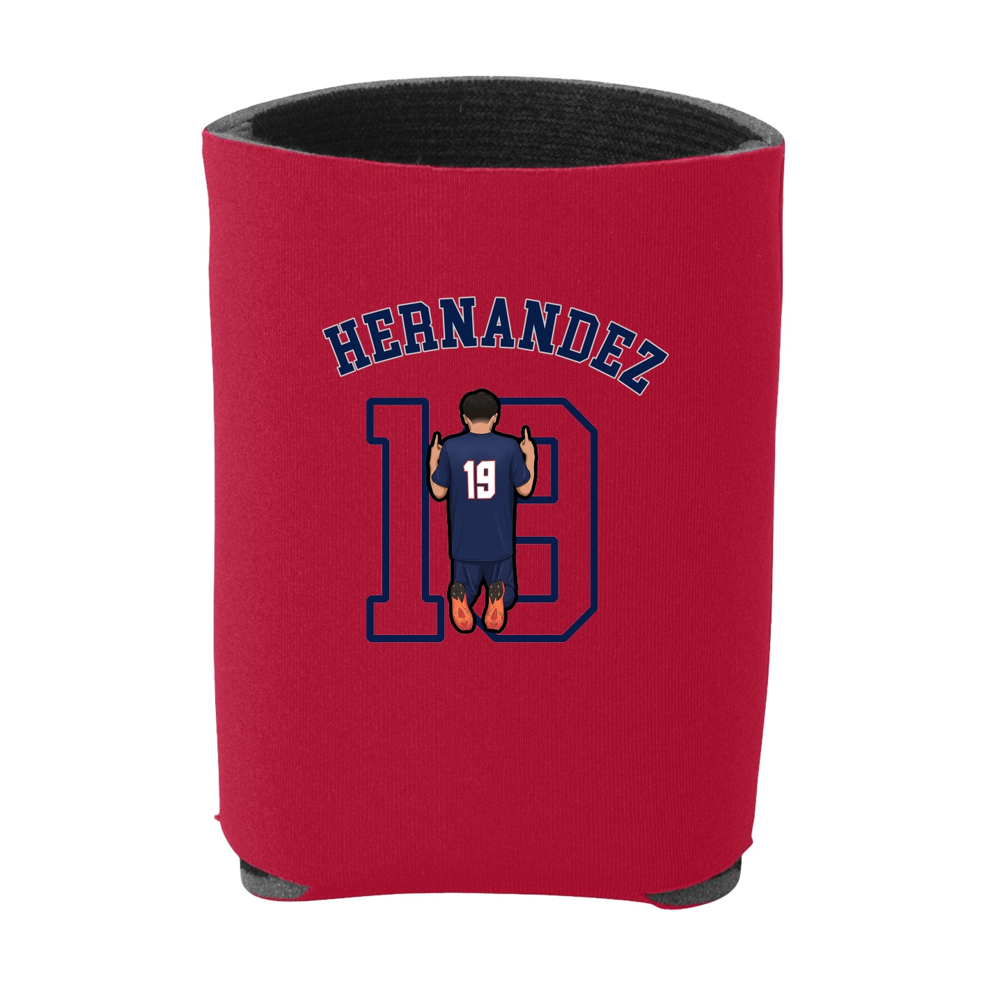 Can Holder — Shirsey Arch in Red