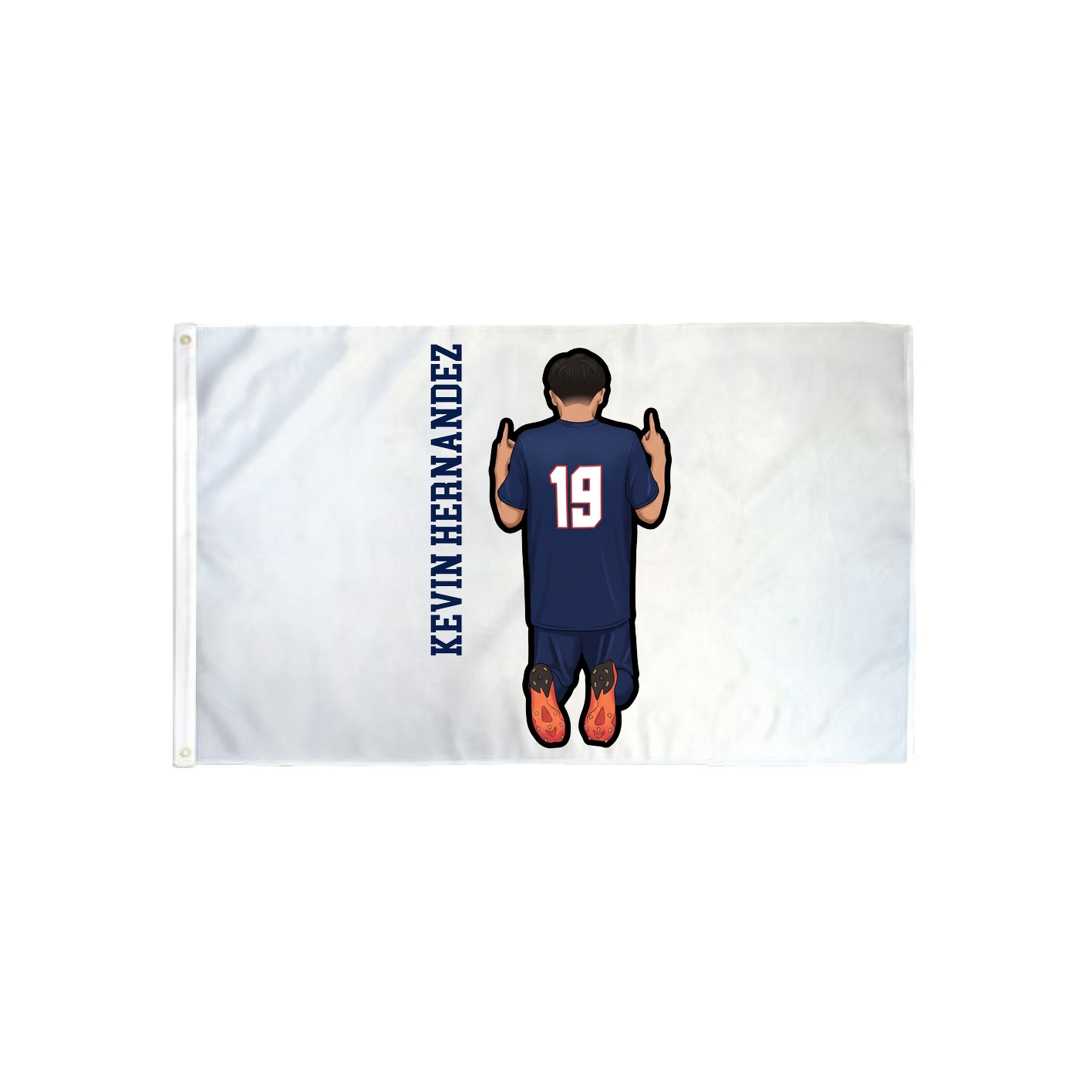 3x5 Flag — Name Vertical in Classic