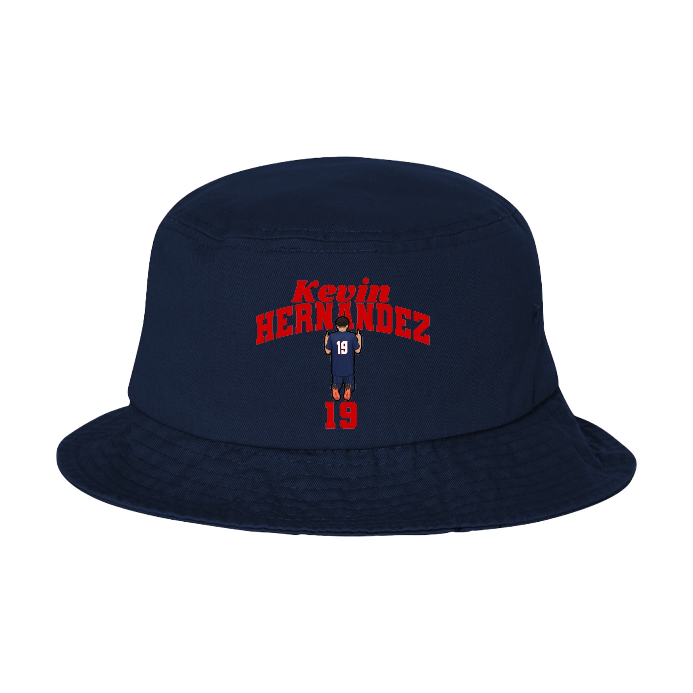 Bucket Cap — Signature Arch in Navy