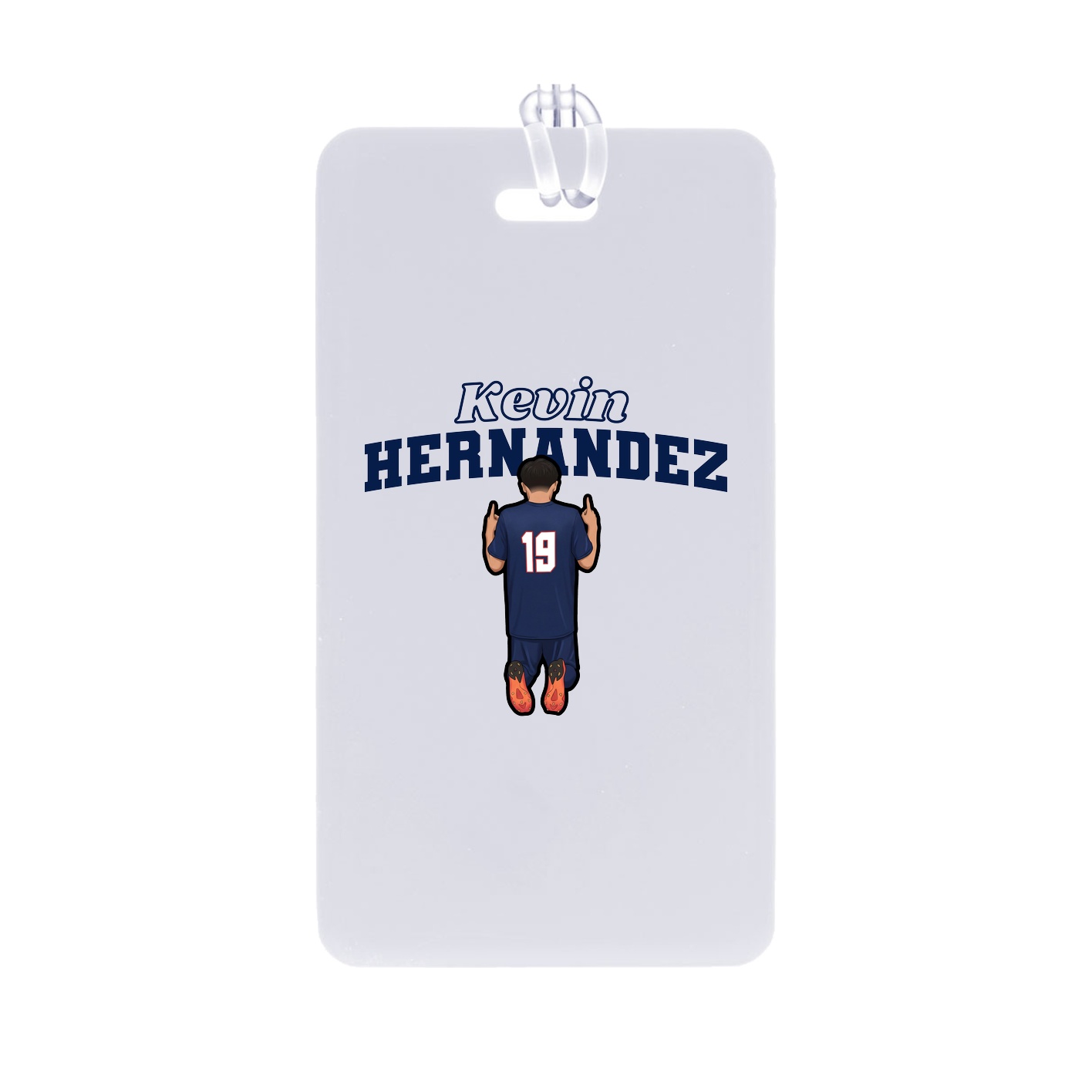 Bag Tag — Name Arch in Classic