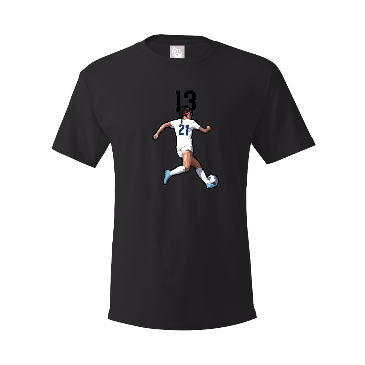 Tee — Number Top in Black