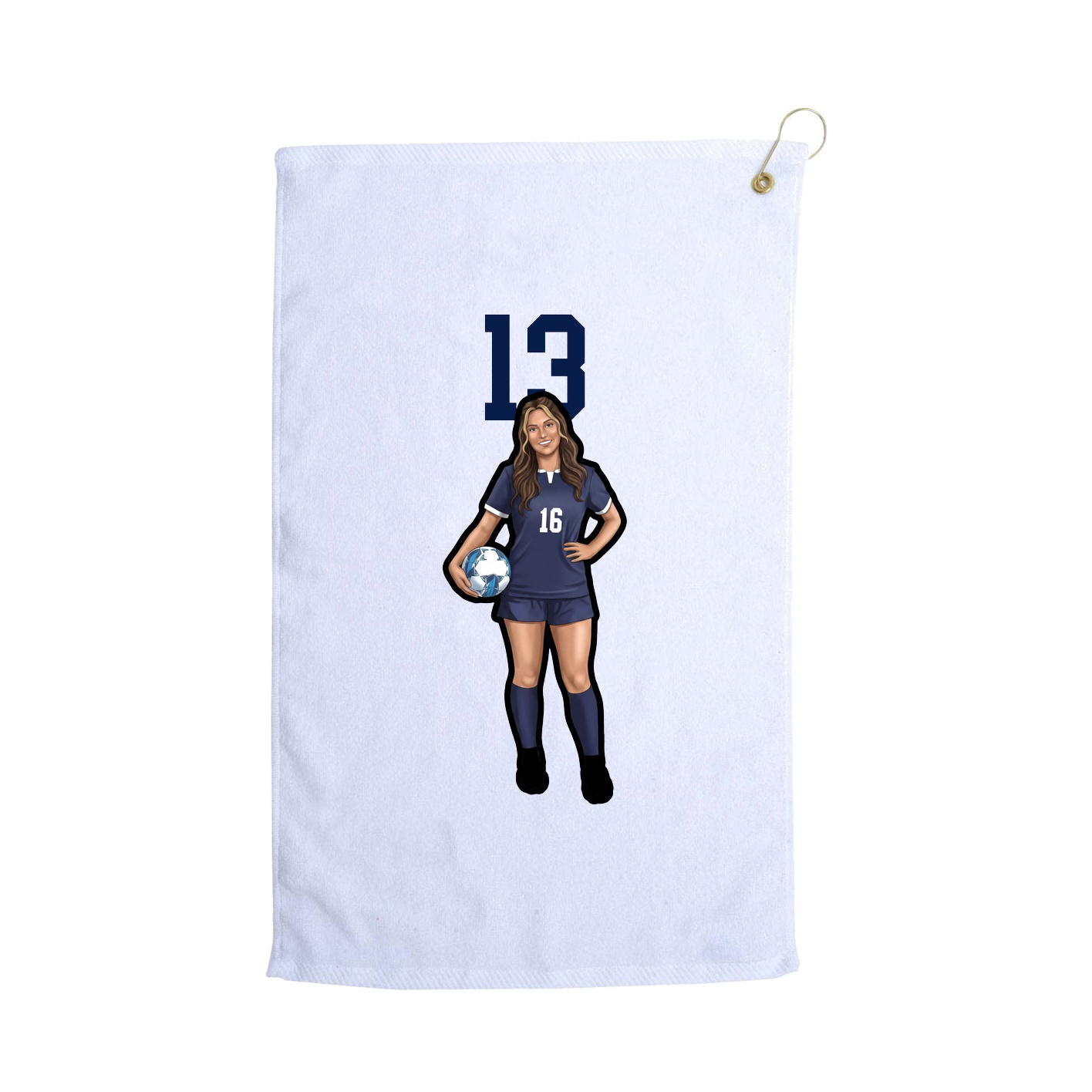 Terry Velour Golf Towel