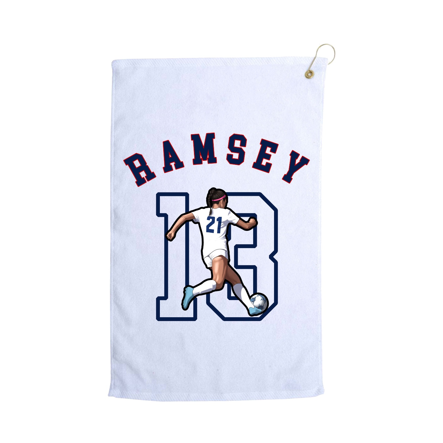 Terry Velour Golf Towel