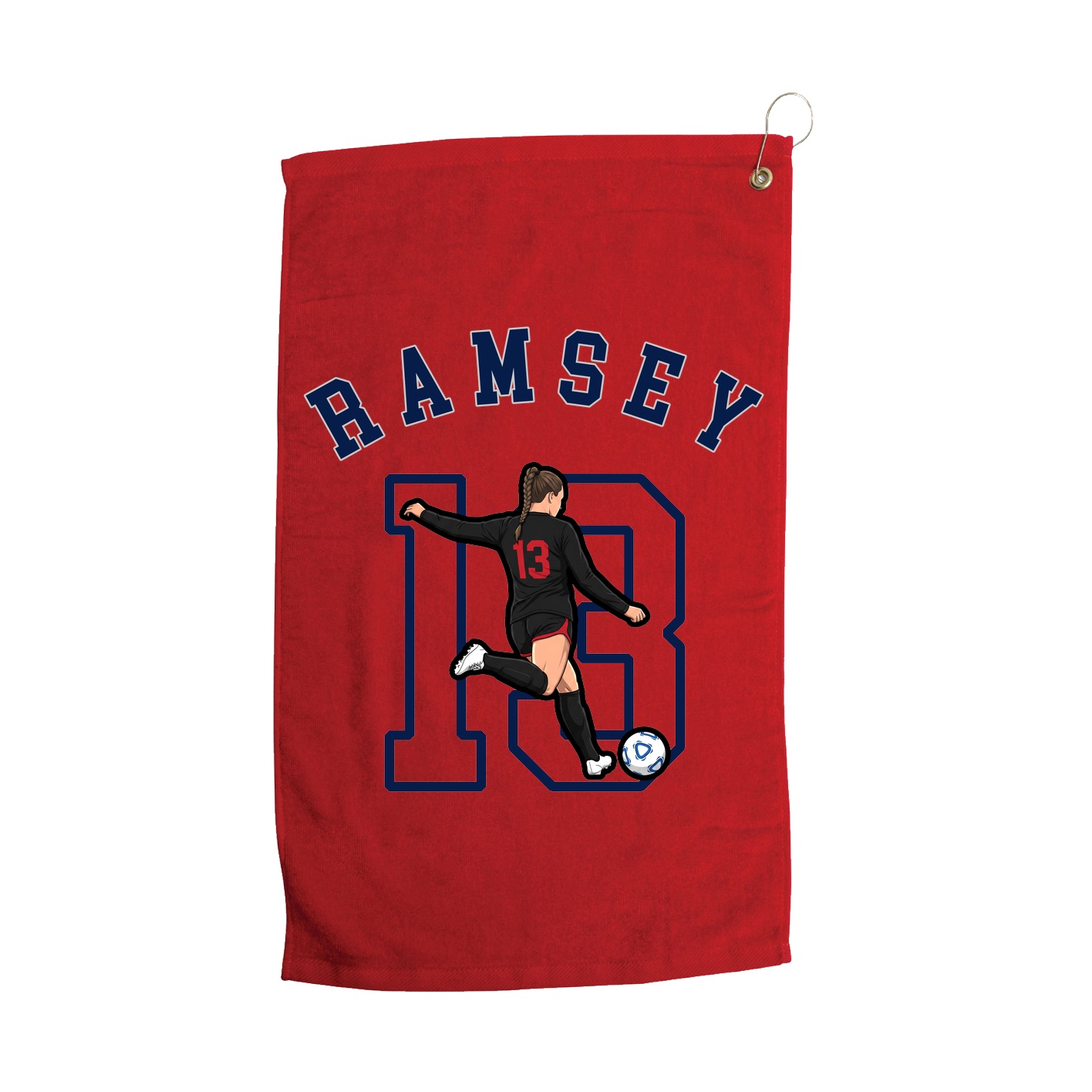 Terry Velour Golf Towel
