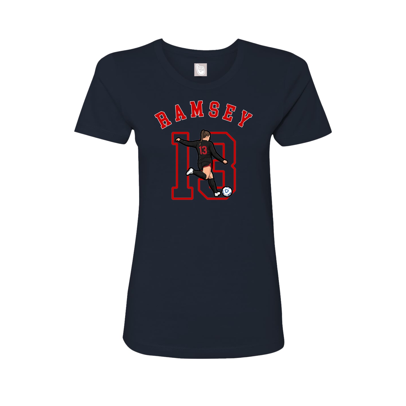 Womens Tee — Shirsey Arch in Navy