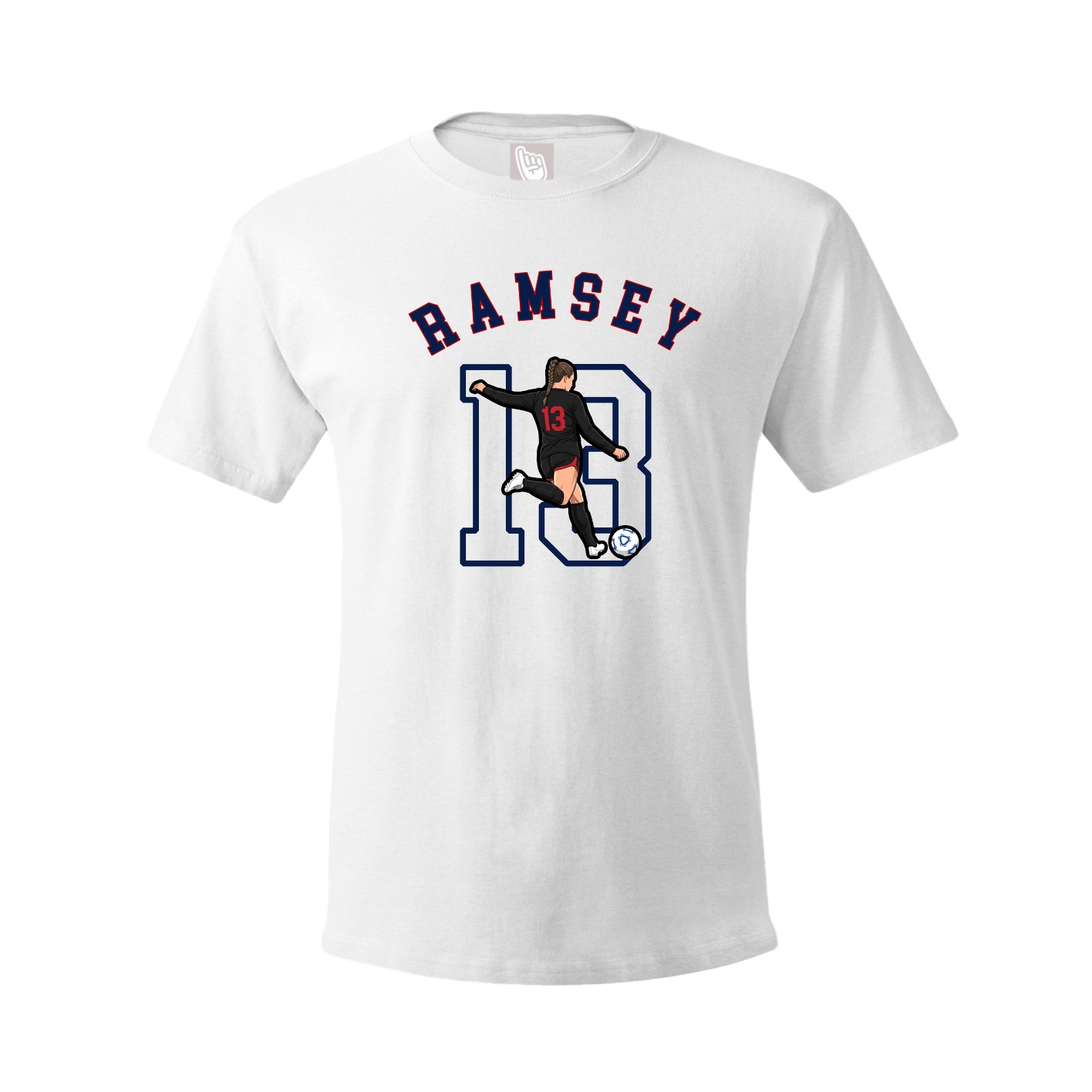 Youth Tee — Shirsey Arch in White