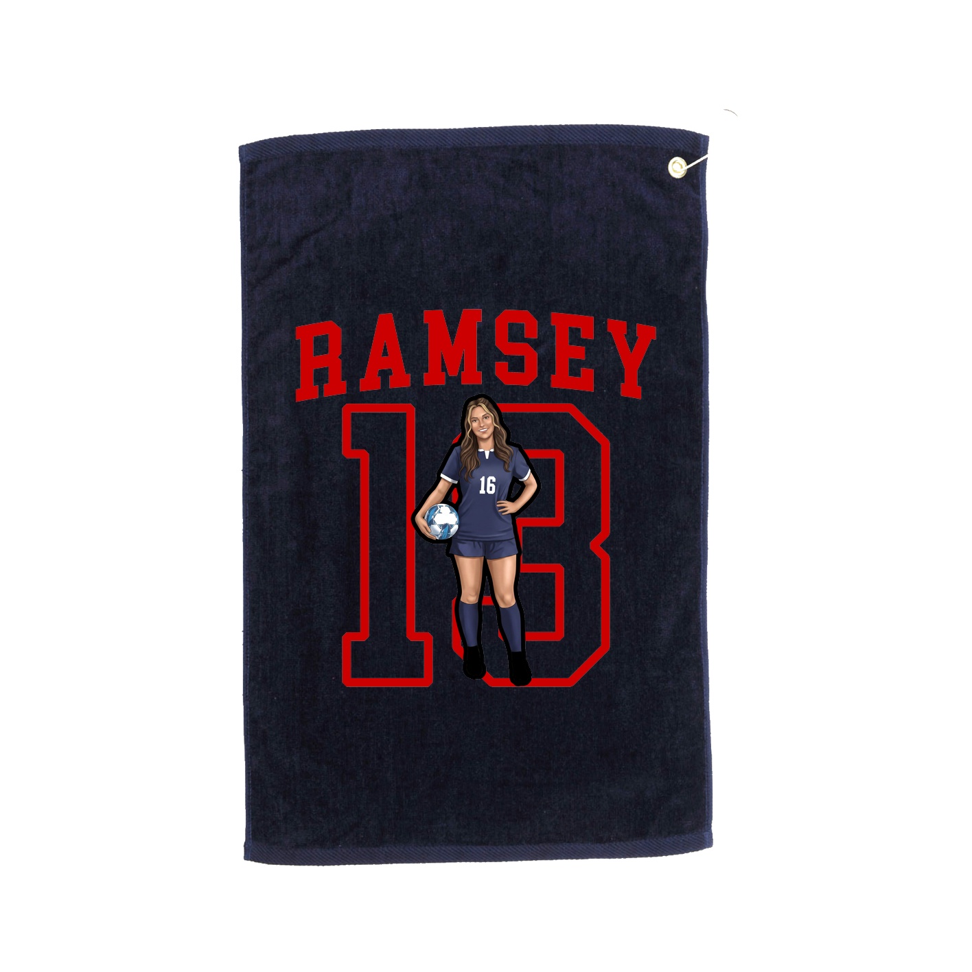 Golf Towel — Shirsey in Navy