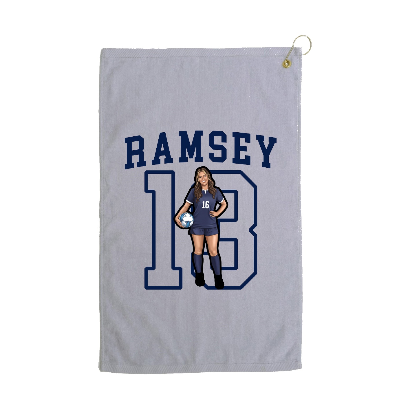 Terry Velour Golf Towel