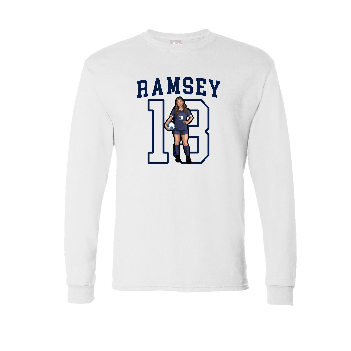 Long Sleeve Tee — Shirsey in White