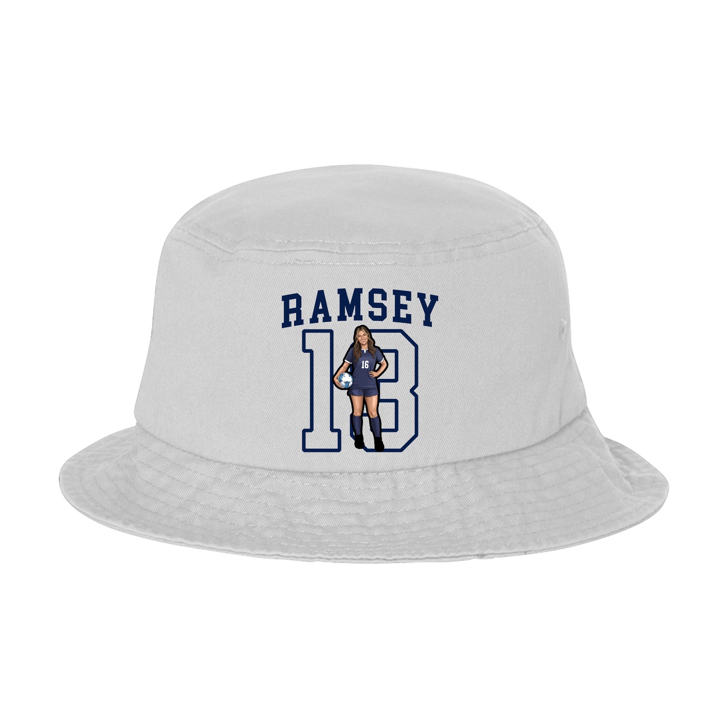 Bucket Cap — Shirsey in White