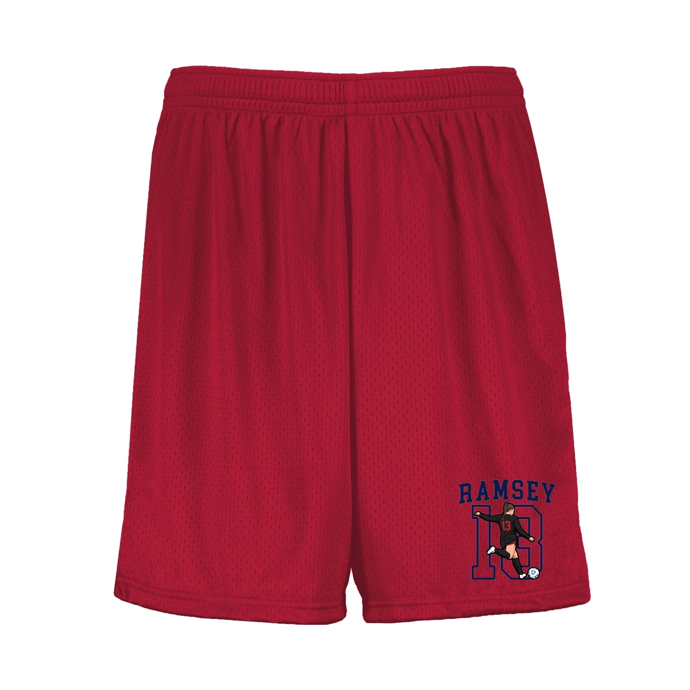 Shorts — Shirsey in Red