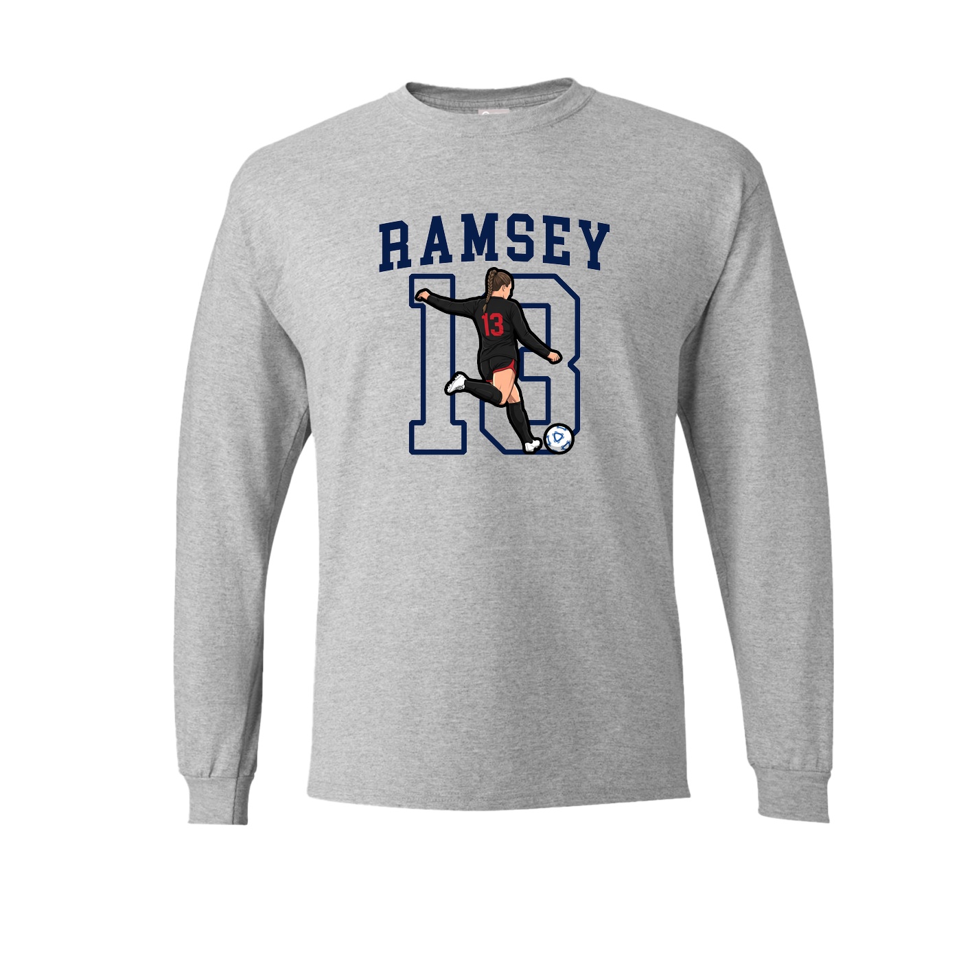 Long Sleeve Tee — Shirsey in Grey