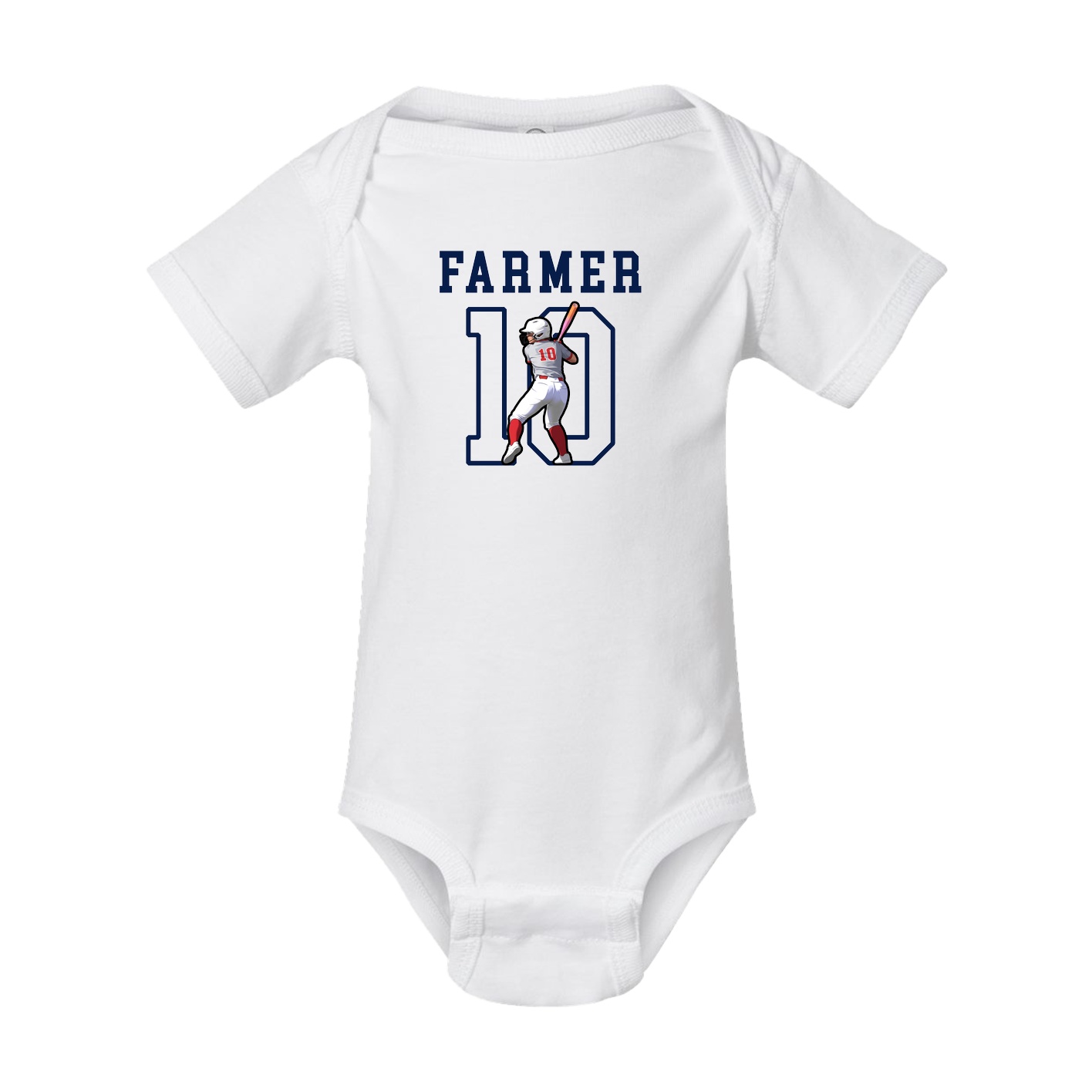 Baby Onesie — Shirsey in White