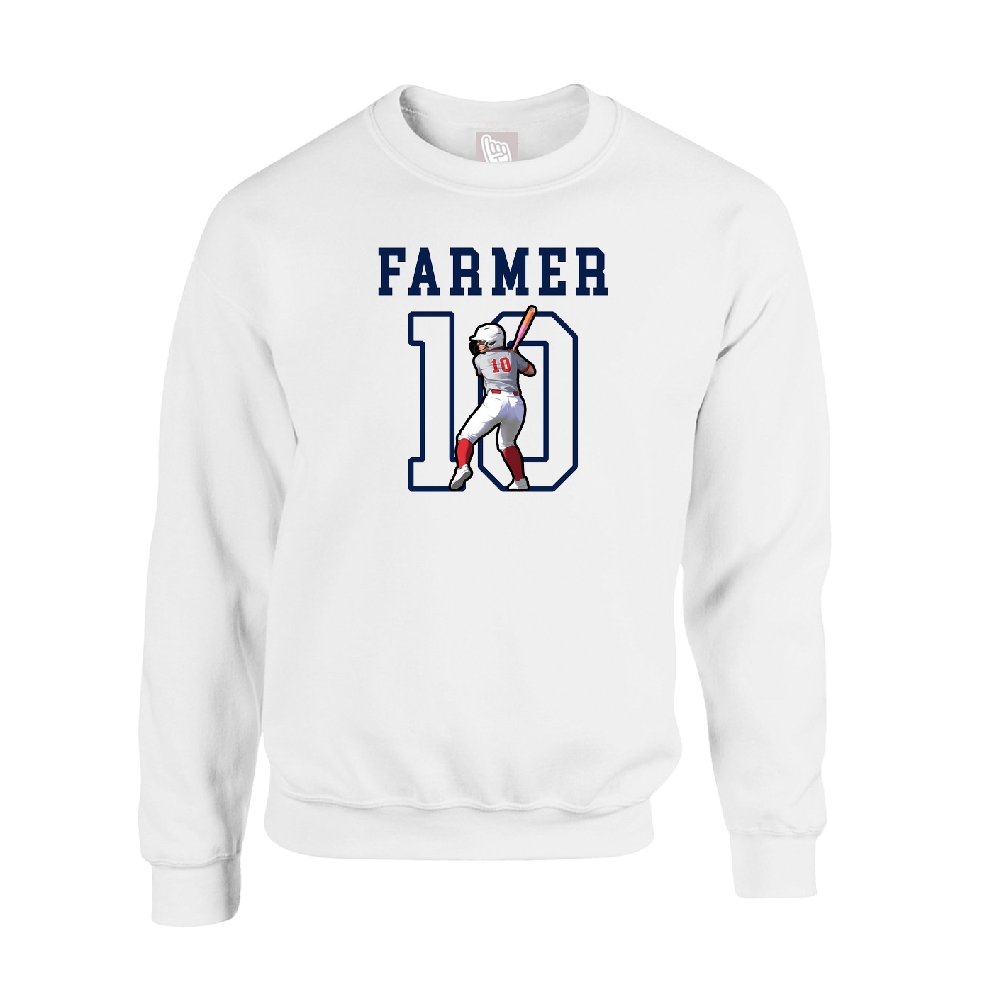 Fleece Crew — Shirsey in White