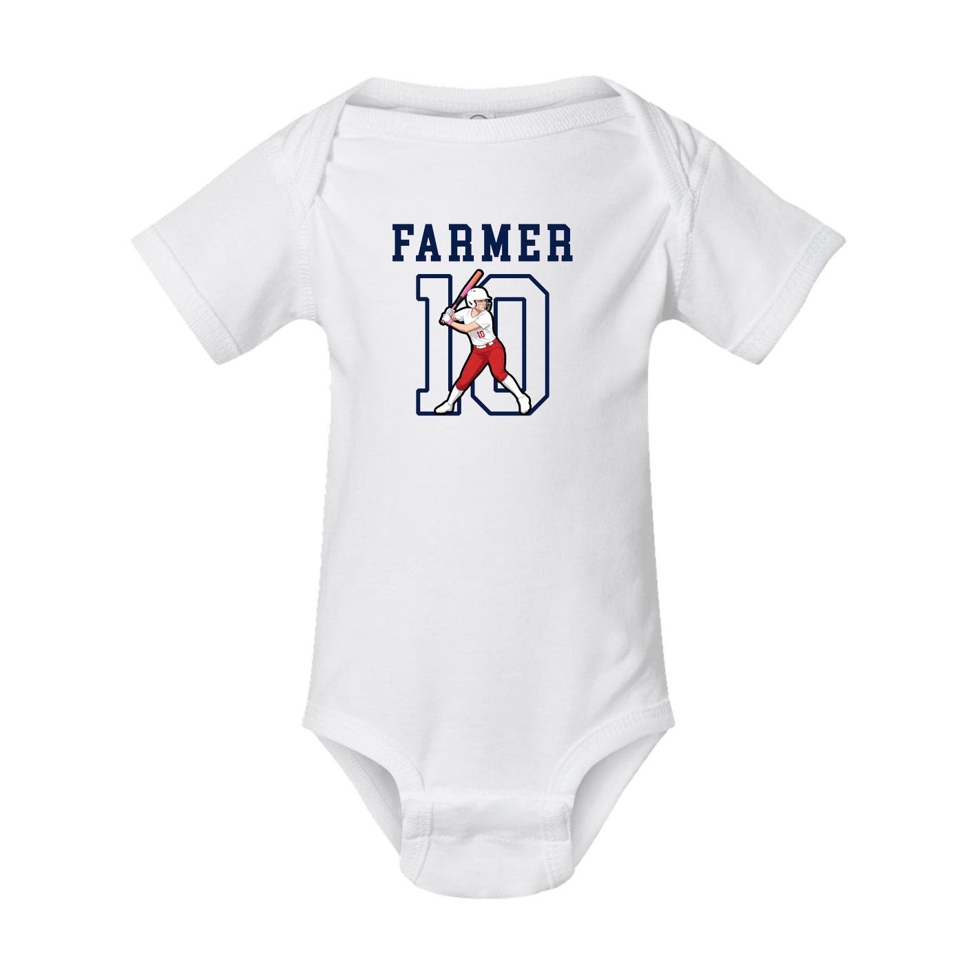 Baby Onesie — Shirsey in White