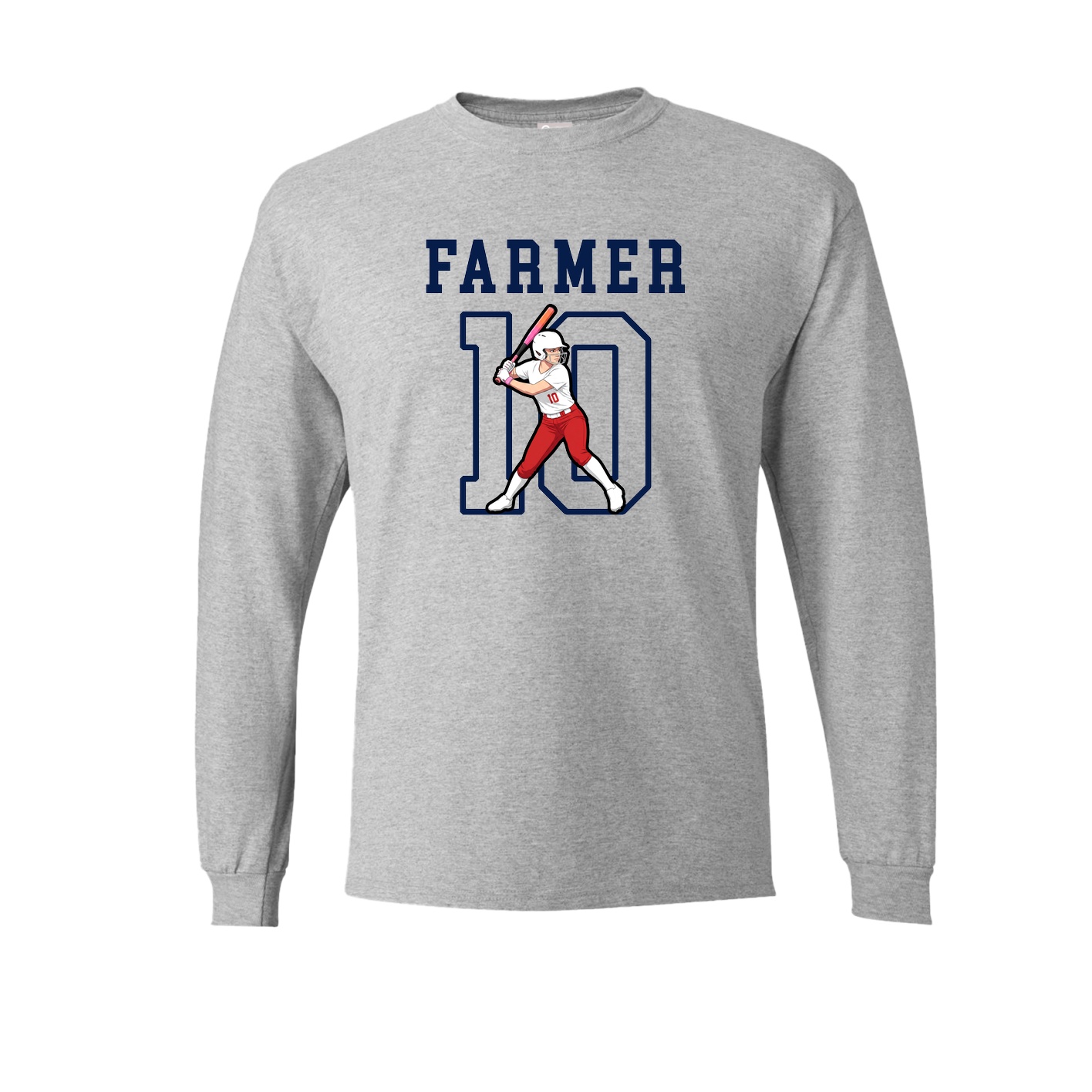 Long Sleeve Tee — Shirsey in Grey