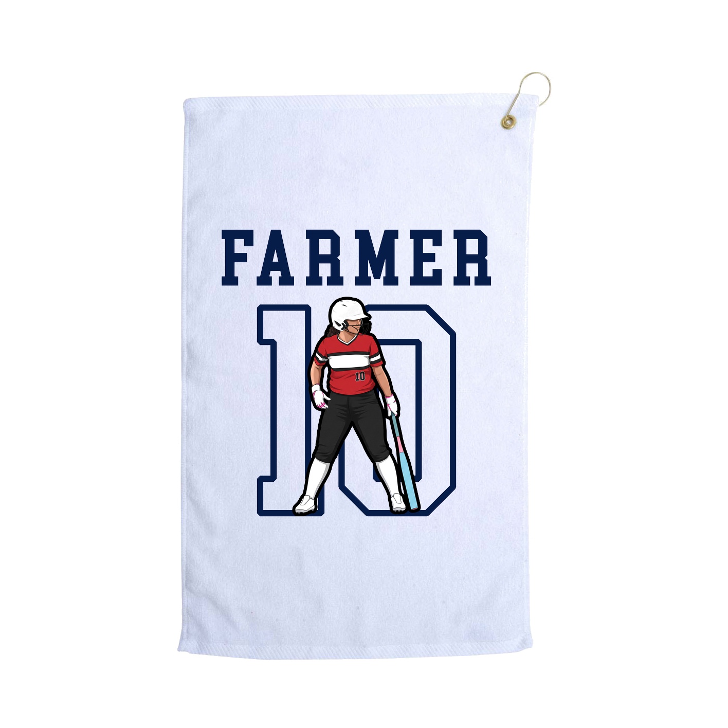 Golf Towel — Shirsey in White