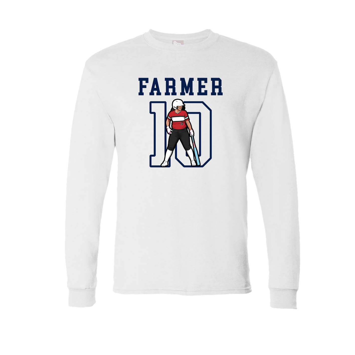Long Sleeve Tee — Shirsey in White