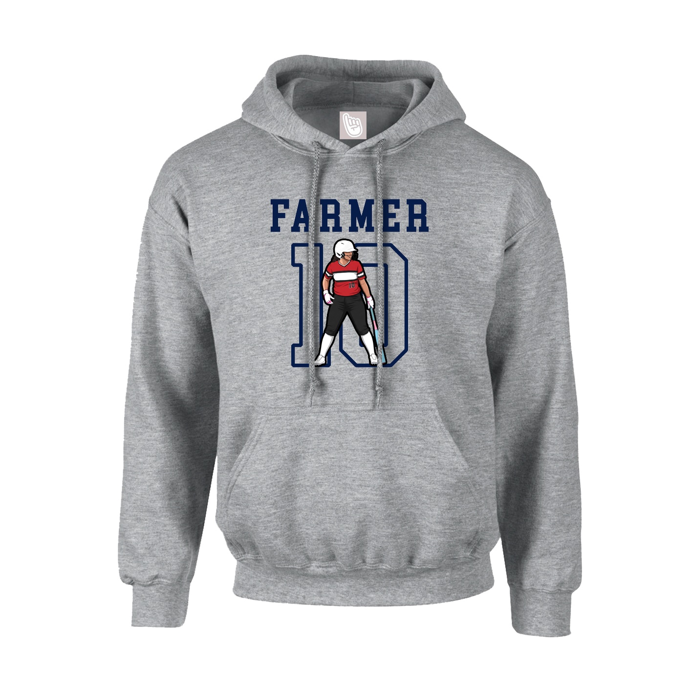 Hoodie — Shirsey in Grey