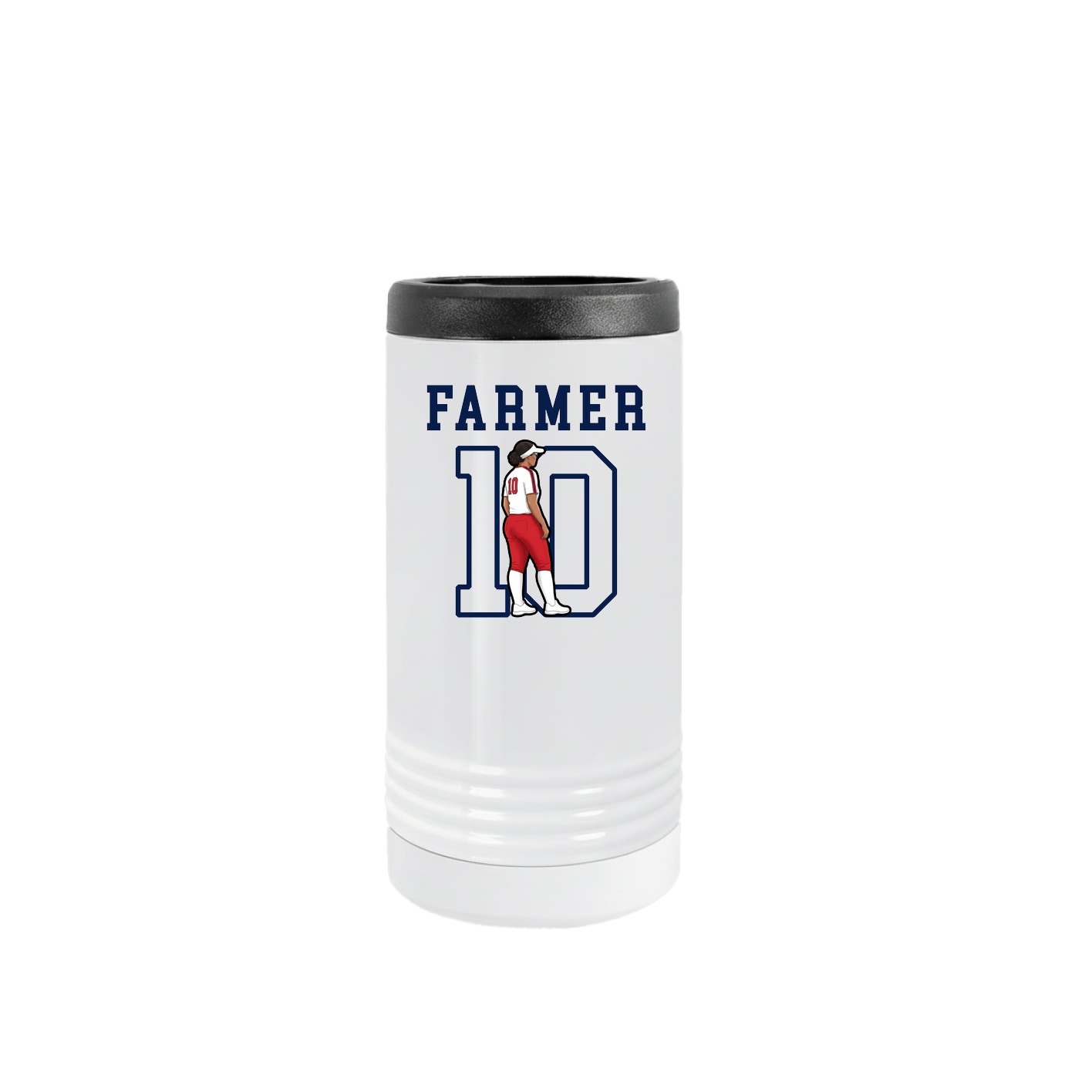Slim Beverage Holder — Shirsey in White